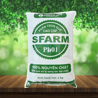 Phân trùn quế cao cấp túi 5kg SFRAM