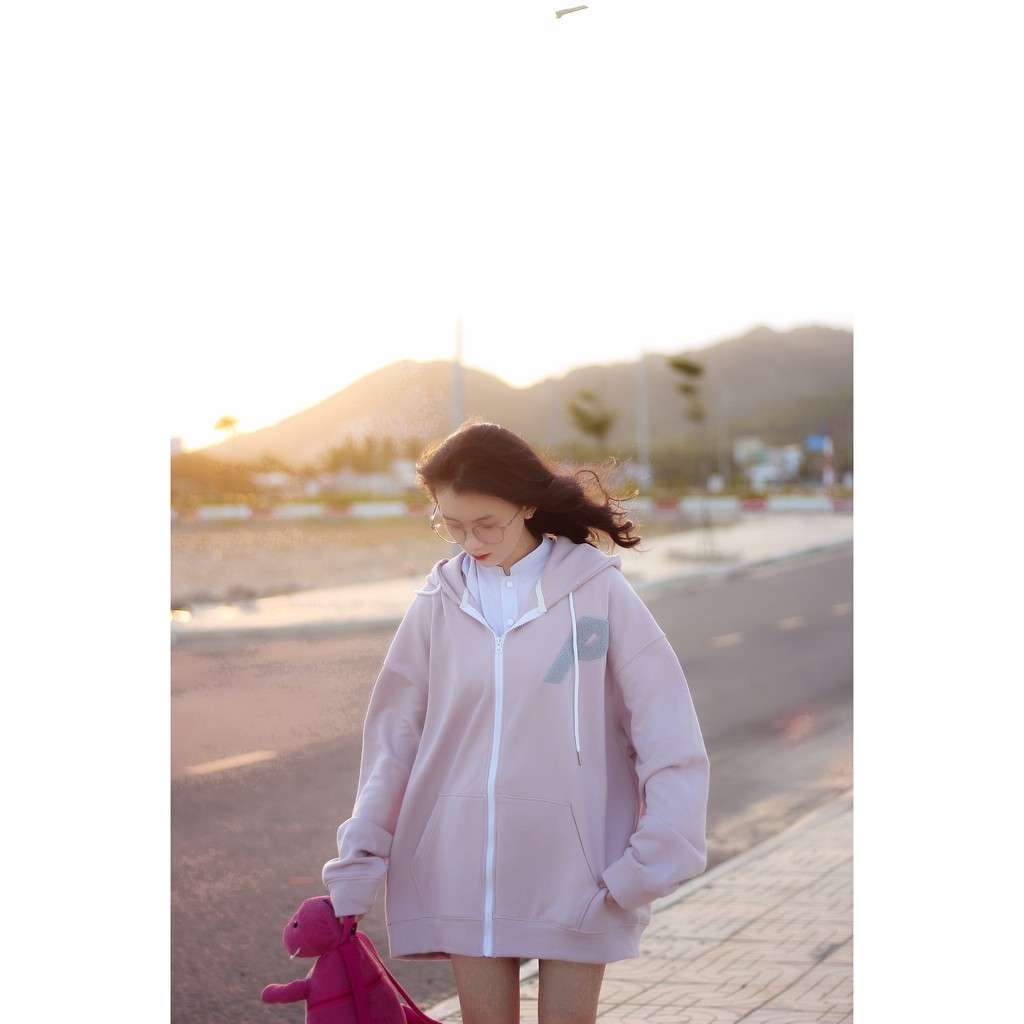 Hoodie zip nỉ thêu bông 21pounds