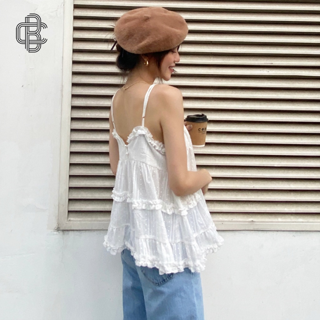Áo Hai Dây Lacoba Bản Nhỏ Sexy