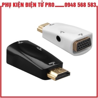 Đầu Chuyển Tín Hiệu Từ Hdmi Sang Vga (Trắng) Chuyển Tín Hiệu Từ Hdmi Pc Và Laptop Sang Vga Máy Chiếu, Màn Hình Lcd