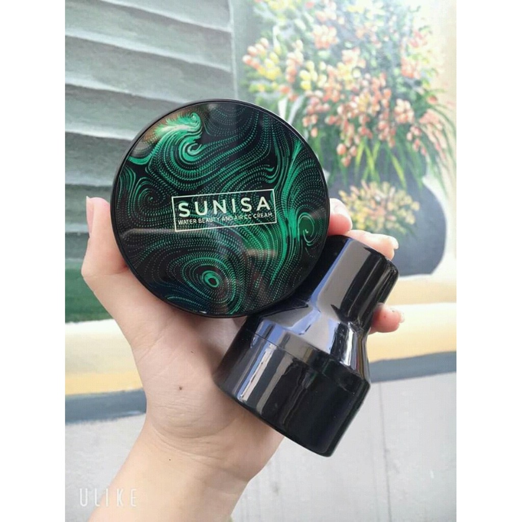 Phấn nước SUNISA Air Cushion CC Cream với mút tán hình nấm tiện lợi cho trang điểm | BigBuy360 - bigbuy360.vn