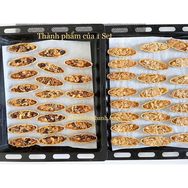 Combo nguyên liệu làm 48 bánh thuyền