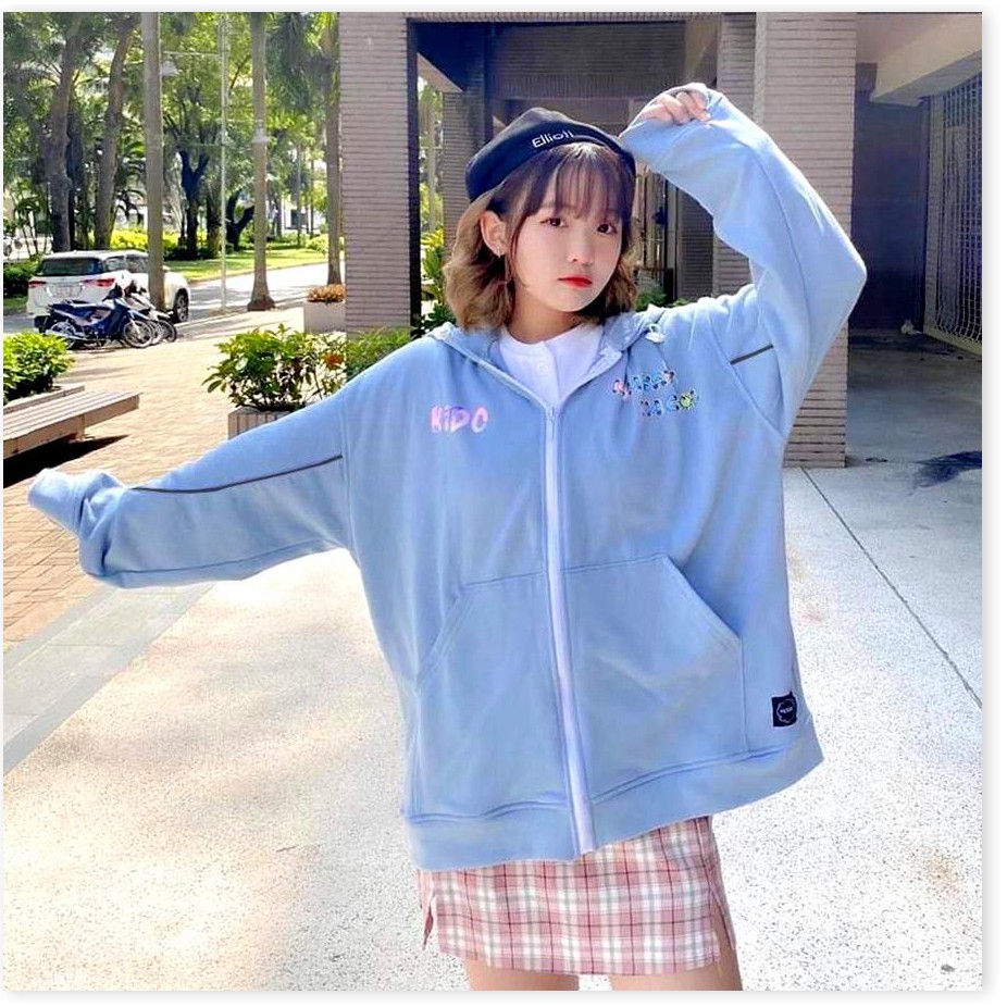 [ Mẫu Mới] Áo hoodie-áo khoác hoodie nỉ nữ dây kéo unisex thu đông ấm áp mềm mịn, chất nỉ bông cao cấp In chữ MSIC ( nón