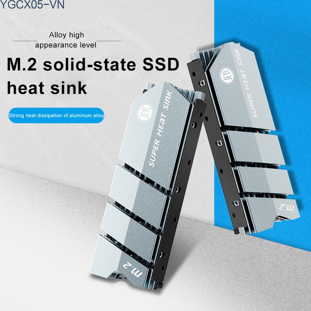 Bộ Tản Nhiệt M.2 Ssd Bằng Nhôm Nvme / Ngff Chuyên Dụng Chất Lượng Cao