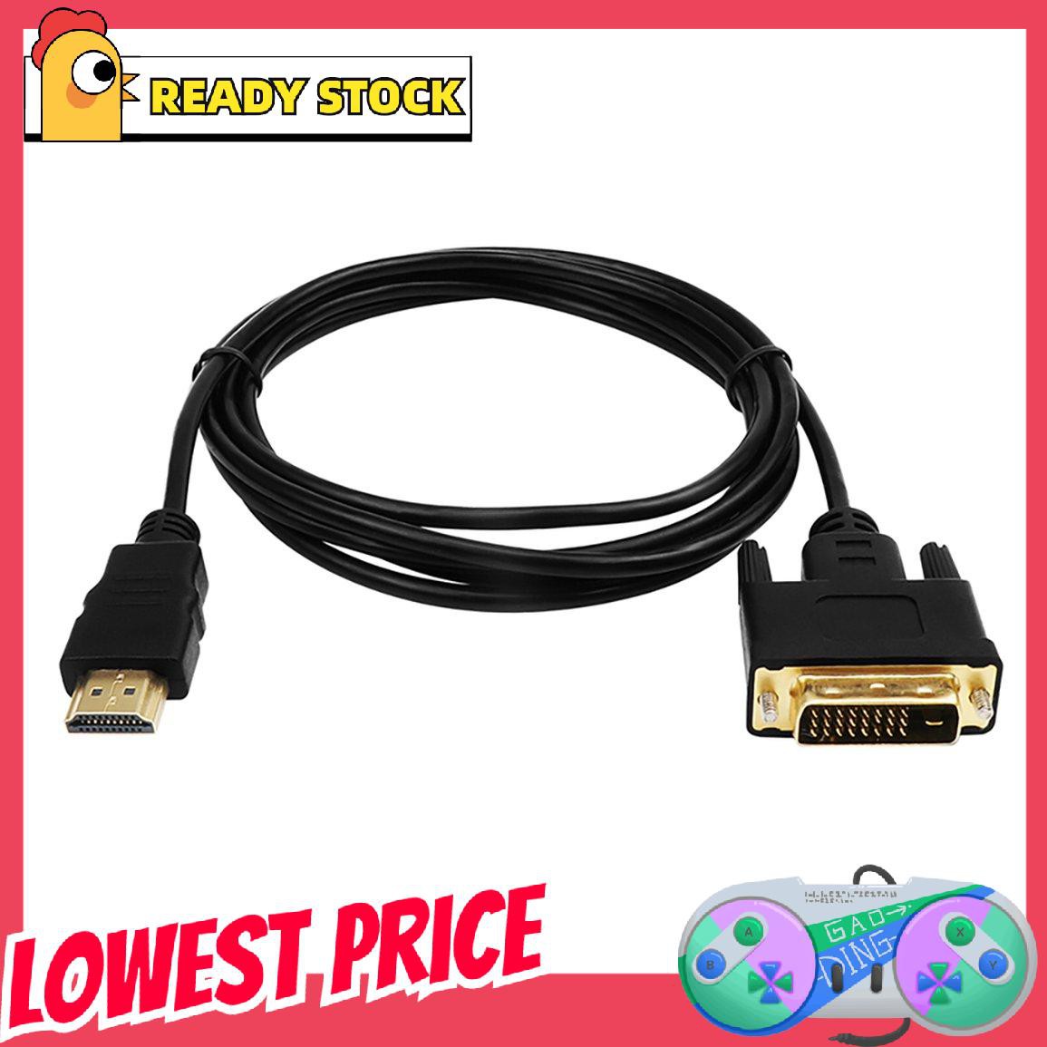 Cáp Chuyển Đổi 1080p Dvi-D 24 + 1 Pin Sang Vga 15pin