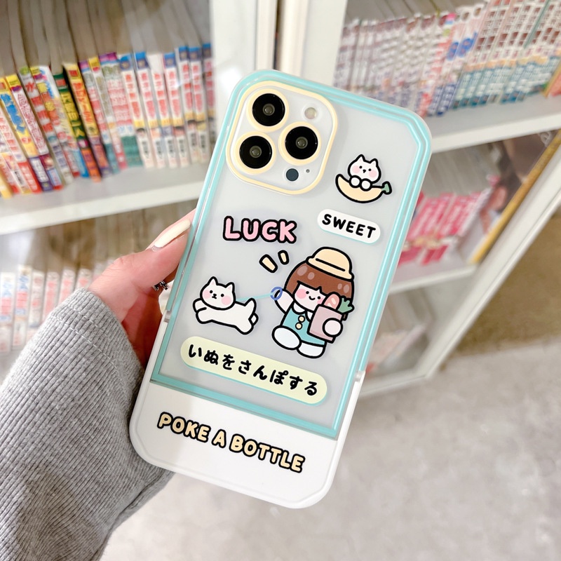 Ốp lưng iphone Ốp Điện Thoại Có Giá Đỡ Ẩn Cho iphone14Promax 13 / 11 / 12Pro xr / 7 / 8plus Dinuo case