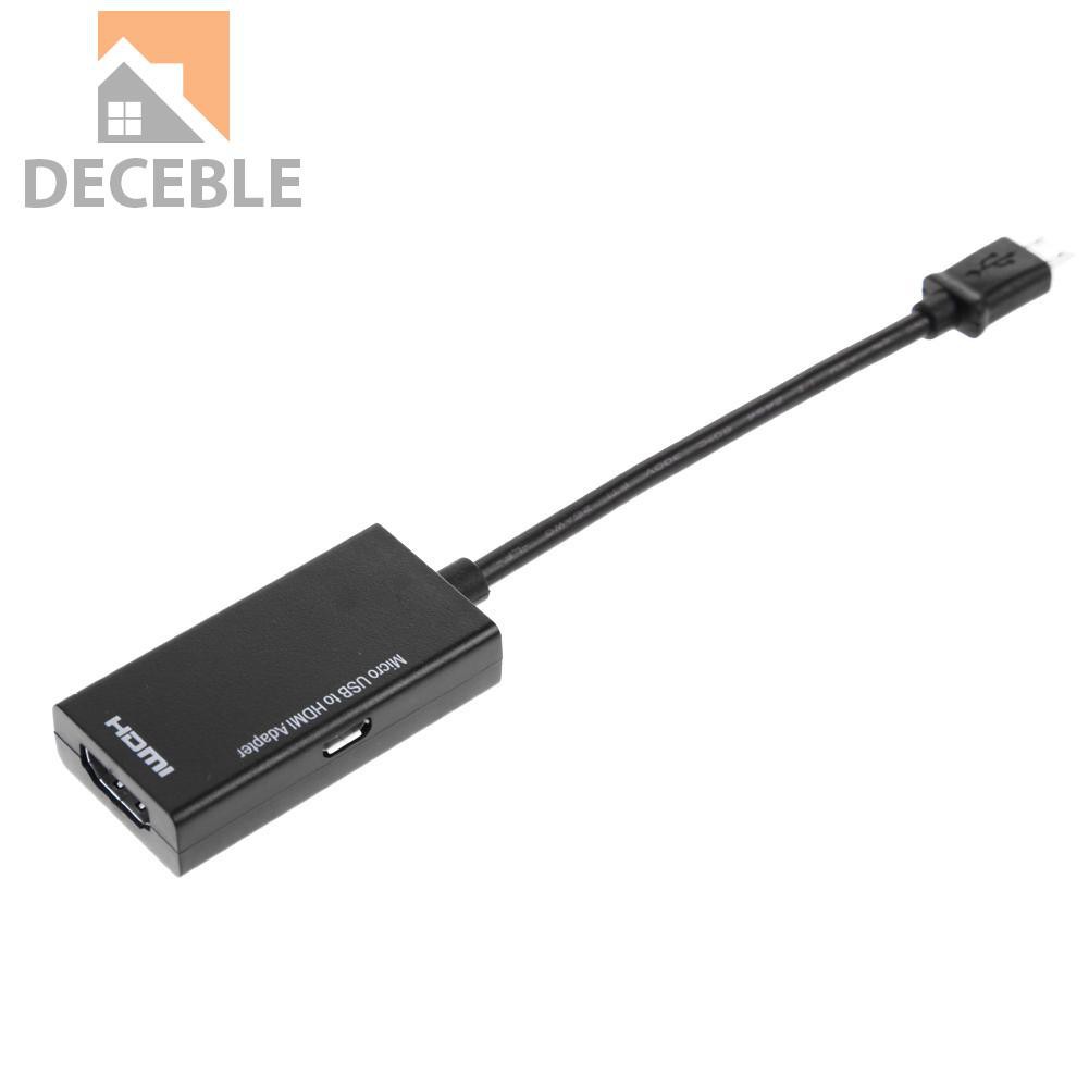 Cáp Chuyển Đổi Micro Usb Sang Hdmi 1080p 5pin Sang 11pin Cho Hdtv