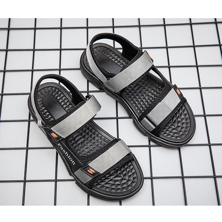 Dép quai ngang Sandal nam học sinh quai lưới thoáng mát mùa hè kiếu dáng hàn quốc  NB-24