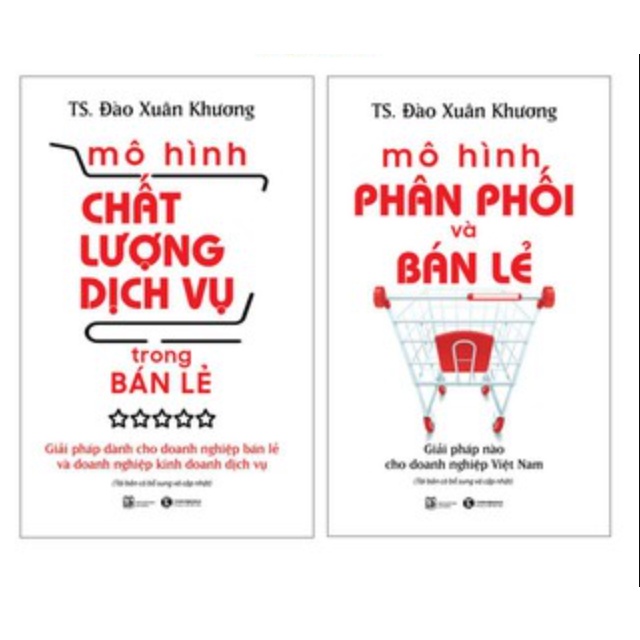 Sách - Combo Mô hình chất lương dịch vụ và phân phối trong bán lẻ th