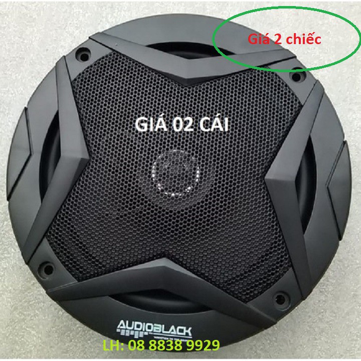 LOA 16CM CÓ CẢ BASS TREBLE AUDIO BLACK - GIÁ 2 CỦ LOA