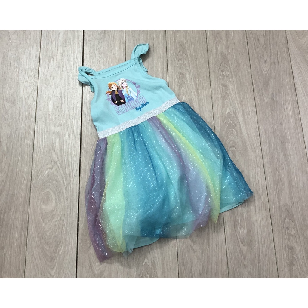 (9-45kg)Váy đầm công chúa Disney cotton phối ren xuất xịn đáng yêu cho bé gái(ảnh thật)