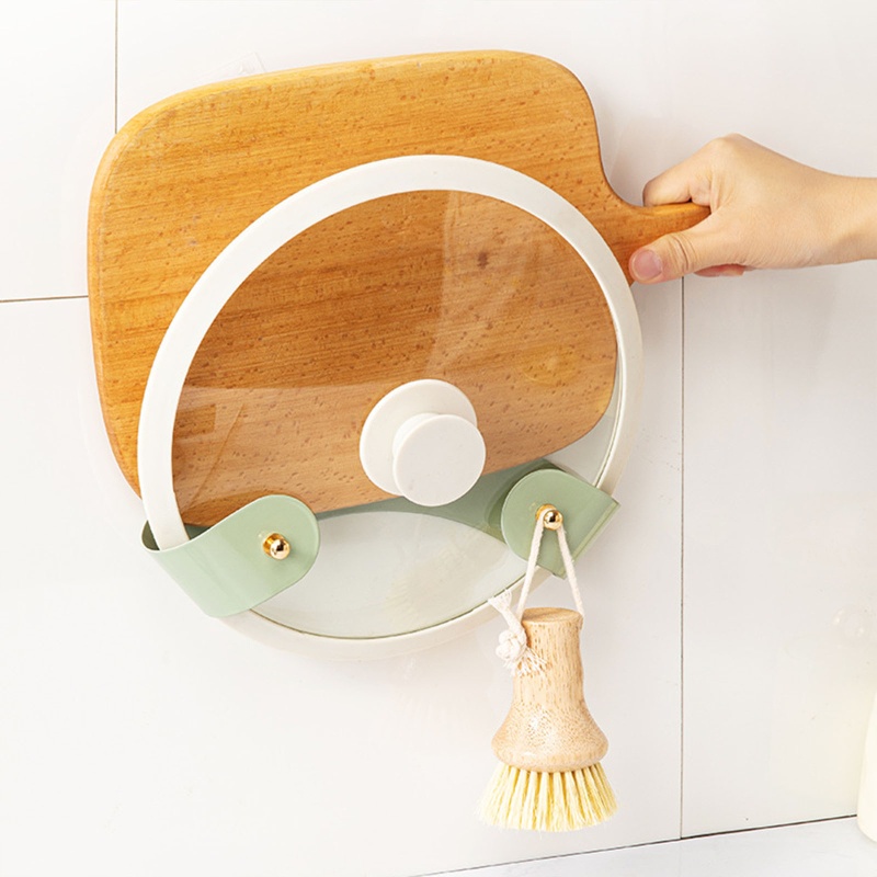 Giá Đỡ Nắp Nồi / Muỗng Gắn Tường Tiện Dụng Cho Nhà Bếp
