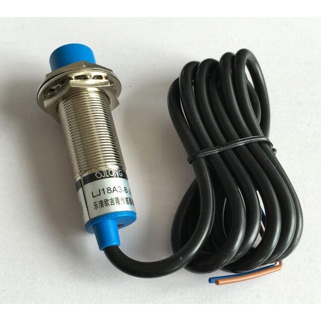 Cảm biến sắt từ phi 18 NO 2 day model LJ18A3-8-J-EZ
