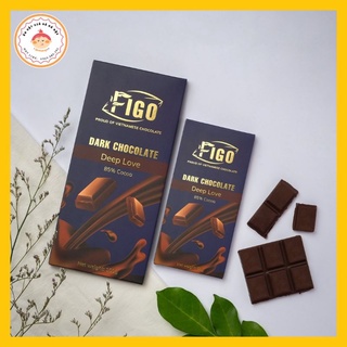 Chocolate dark 85% ăn kiêng figo 50g 🍫