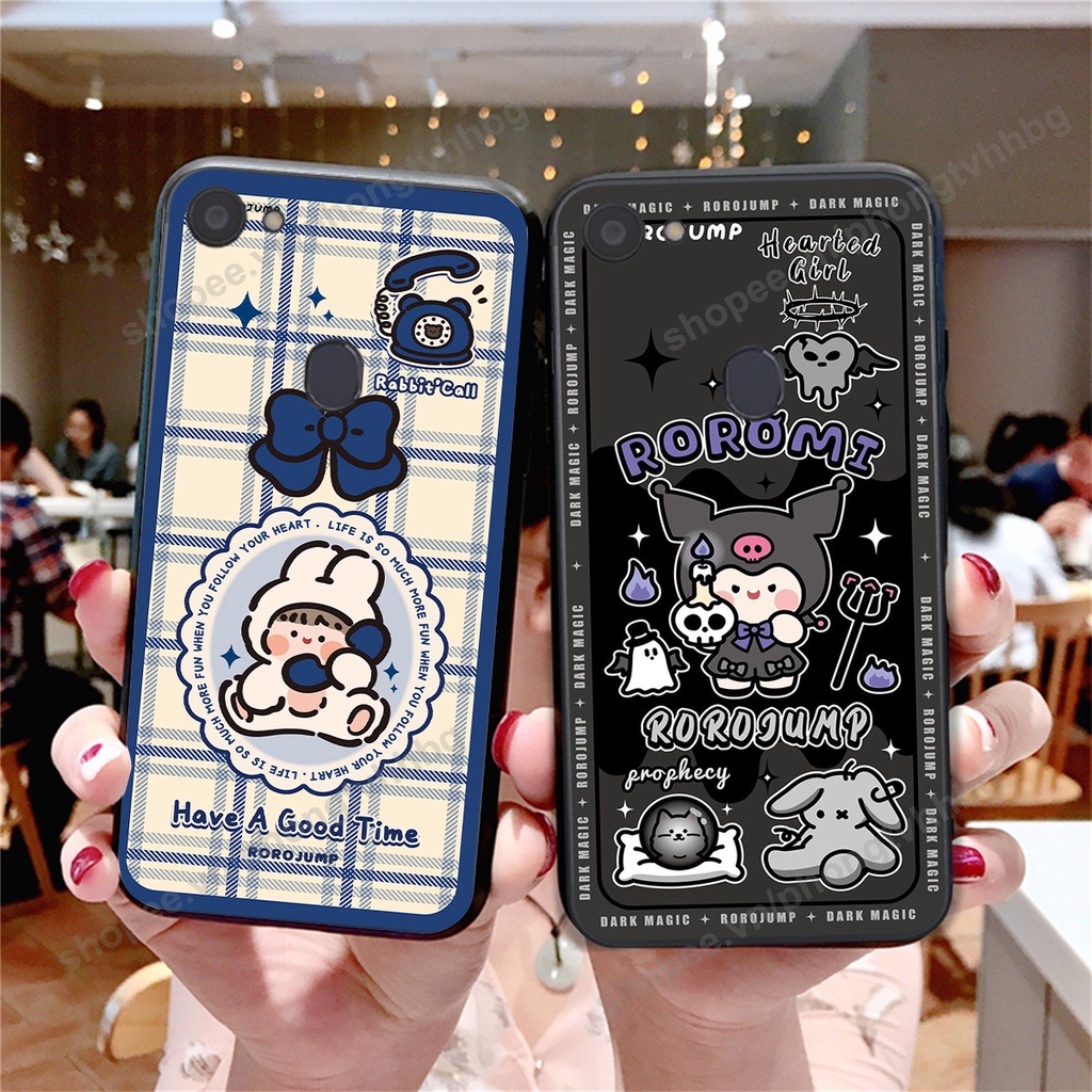 Ốp lưng Oppo F5 / F5 Youth / F7 / F7 Youth trái tim gấu mặt cười cao cấp thể thao cute
