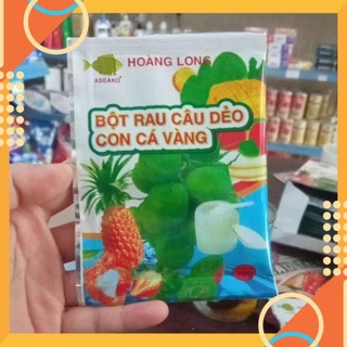 - bột rau câu dẻo con cá vàng hoàng long gói 10g