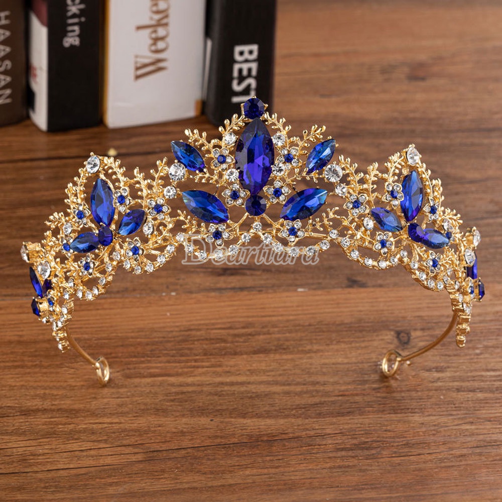 Vương Miện Đội Đầu Đính Kim Cương Giả Thời Trang Cho Cô Dâu