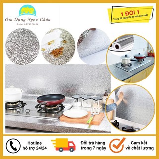 Giấy Bạc Dán Tường, Cuộn Giấy Bạc Dán Bếp Cách Nhiệt, Chống Thấm Dầu Mỡ, Miếng Dán Tiện Ích Cho Căn Bếp Của Bạn