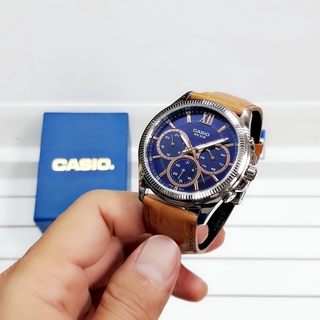 Đồng Hồ Nam Dây Da Casio MTP-E315L-2AVDF