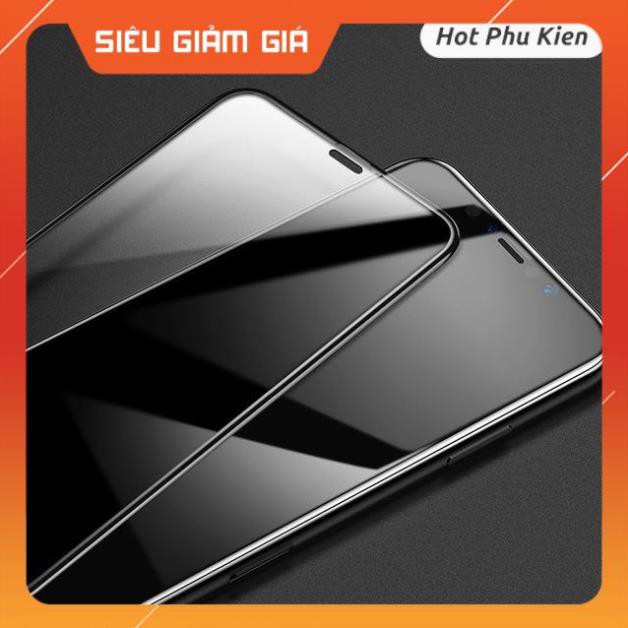 Miếng dán kính cường lực màn hình iPhone XR Baseus mỏng 0.3mm thế hệ mới mặt kính phủ nano