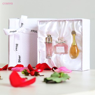 Set nước hoa mini Dior 3 món hộp trắng