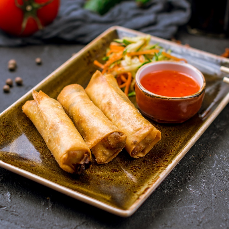Mua Nem rán gia đình nhân tôm cua Đôi Đũa Vàng thơm ngọt đậm đà vị hải ...
