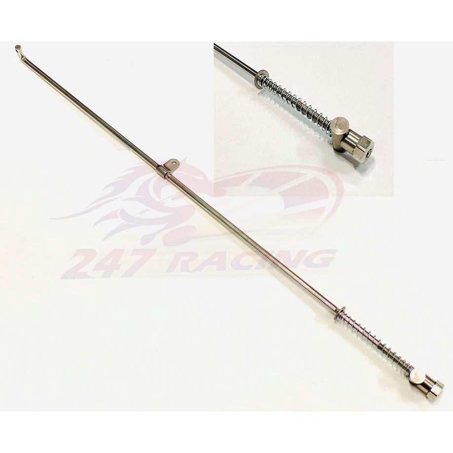 Đũa Thắng INOX gắn xe máy FUTURE LED 125,wave 125 tặng kèm lò xo và canh khóa