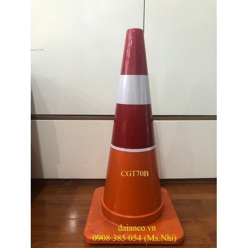 cọc tiêu giao thông, cọc tiêu phân làn đường - Model GT70B- Hình thật, có sẵn - GT70B
