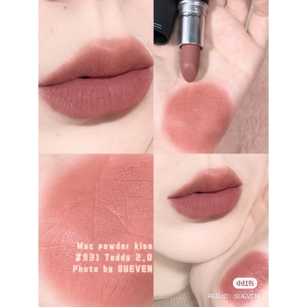 Son lì Matte Lipstick 3g màu Velvet Teddy 617