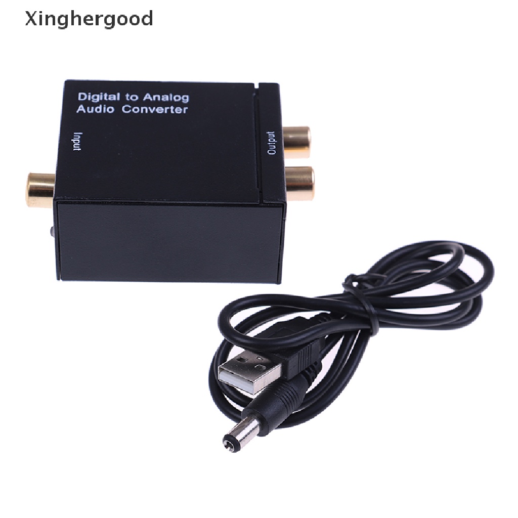Bộ Chuyển Đổi Âm Thanh toslink digital Sang analog RCA L / R