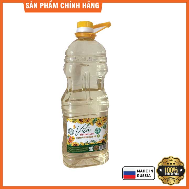 Dầu hướng dương cao cấp Vita Organica 2l