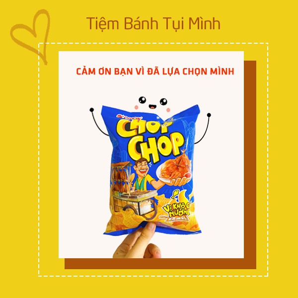 Bánh snack Orion Chop Chop vị khô cá nướng 32g