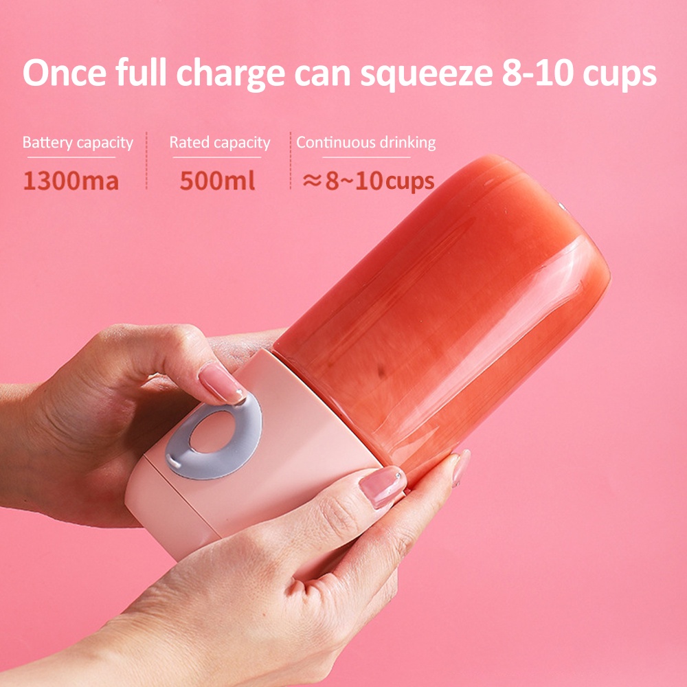 Máy ép trái cây Mini Sạc USB Tiện Dụng Cho Gia Đình