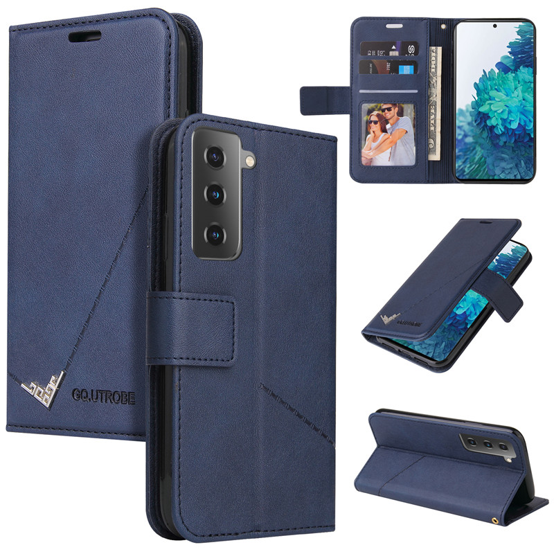 Bao da điện thoại chống sốc thiết kế dạng ví có khe đựng thẻ cho Samsung S10 S10E S9 S9 S8 Plus