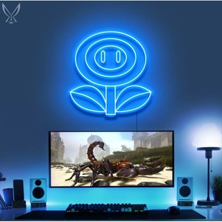 Đèn Led Neon game Mario
