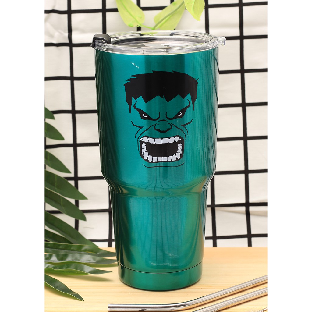 [Mã LIFESPIKE19 giảm 10% đơn 99K] Ly Giữ Nhiệt 900ml Logo Hình Đội Bóng Cho Nam Có Phụ Kiện 2 Ống Hút Và Cọ Rửa | BigBuy360 - bigbuy360.vn