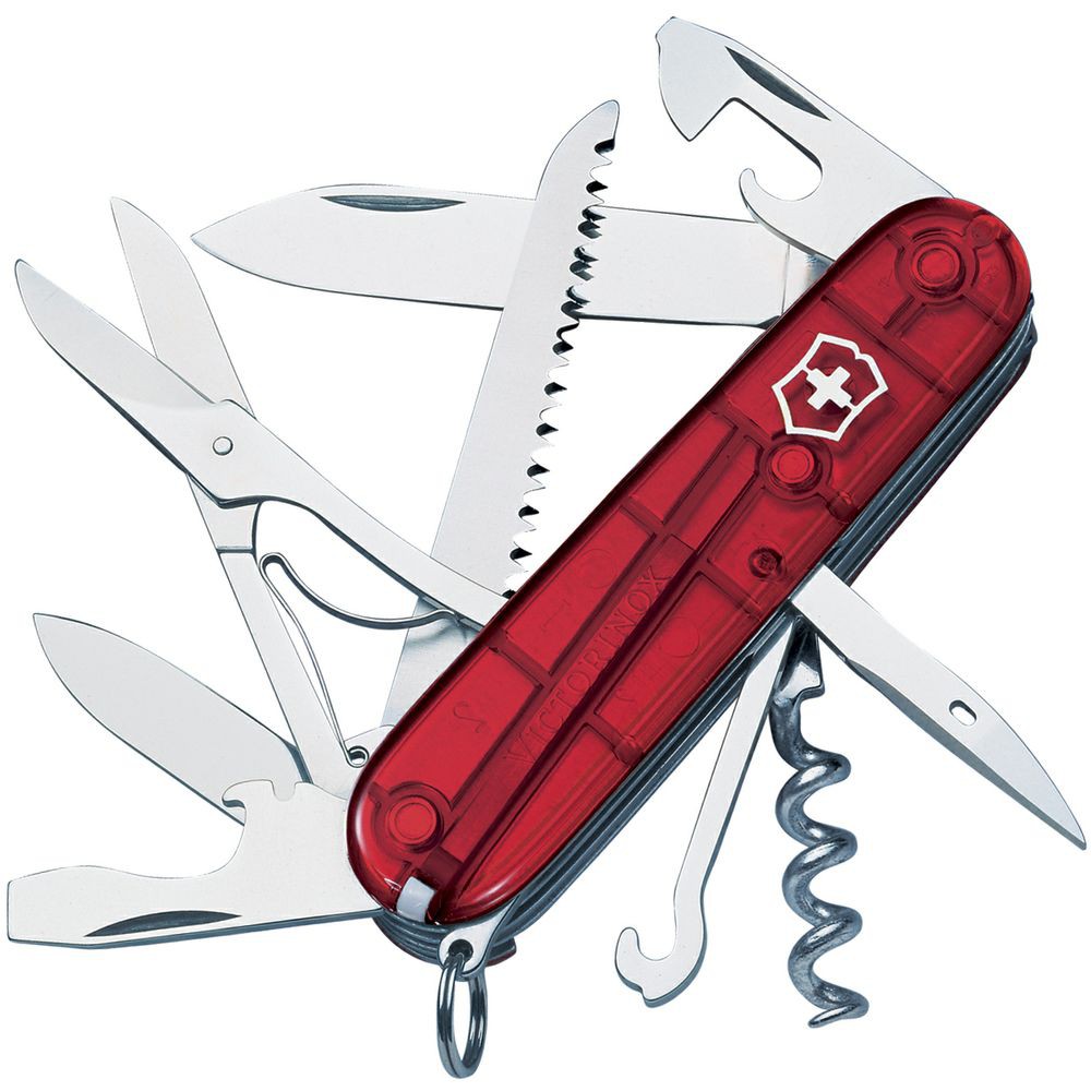 Dụng cụ đa năng Victorinox - 91mm - Huntsman Red Translucent