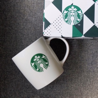 [Chính hãng] Ly sứ Starbucks 370ml trắng