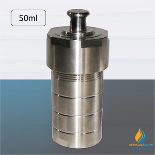 Lò phản ứng thủy nhiệt áp suất cao, dung tích 50ml, thép không gỉ