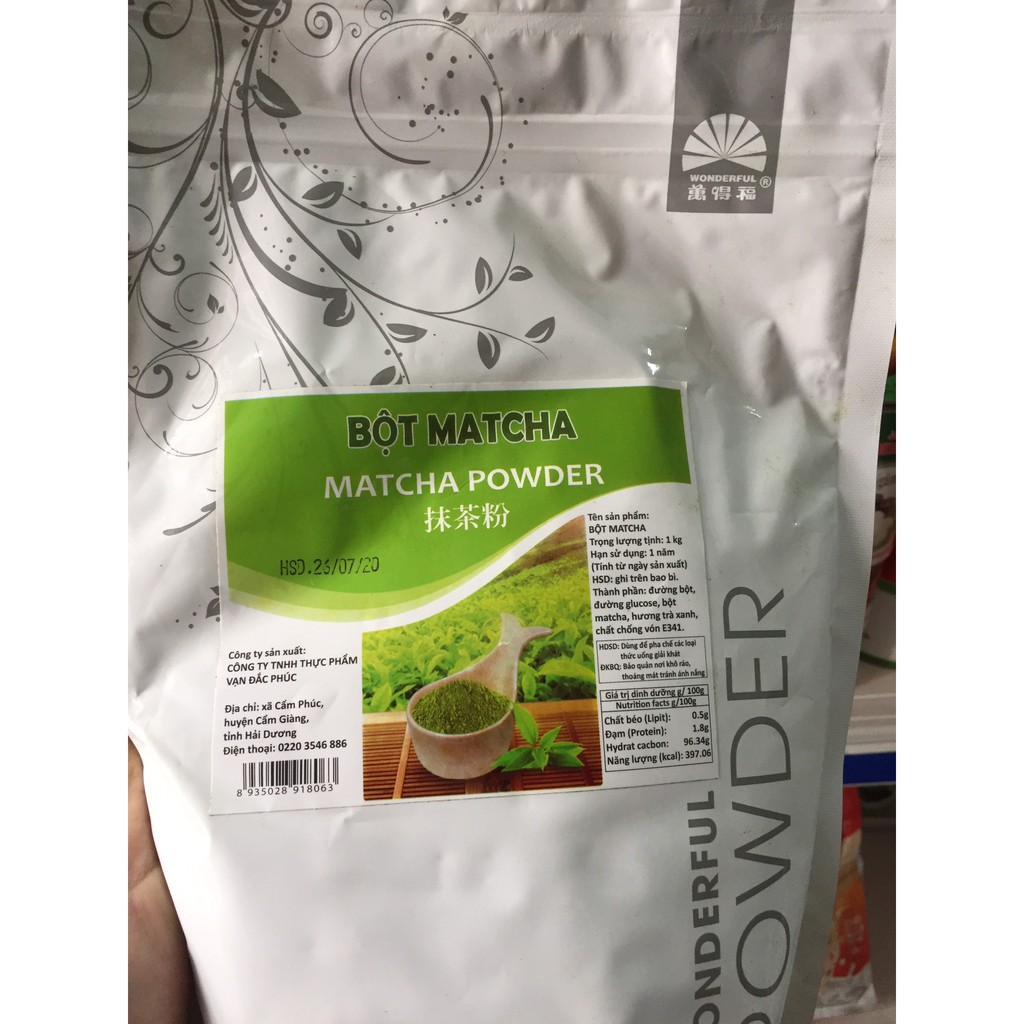 Bột sữa Matcha - Wonderful