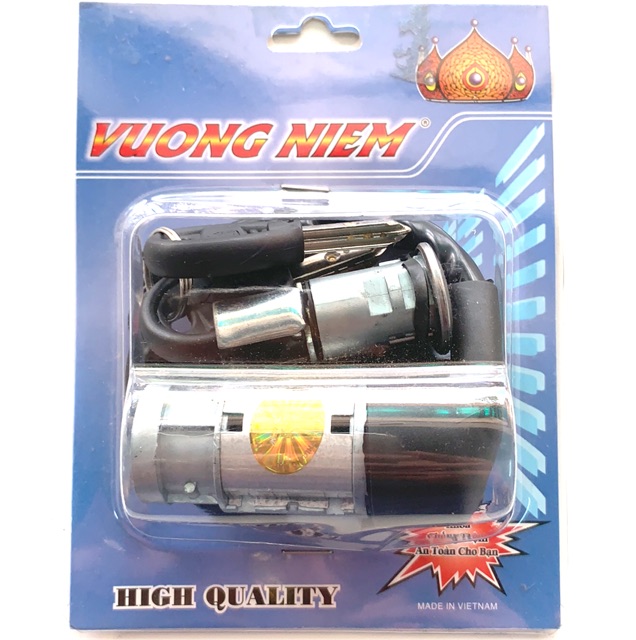 Bộ ổ khoá 6 cạnh xe DREAM VUONG NIEM chính hãng