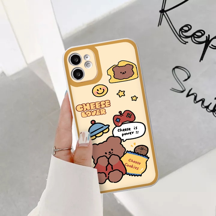 ỐP LƯNG IPHONE Phô mai  ốp iphone 12 pro/13pro/13promax/7/7+/8/8+/X/XS/XSM/11/11PMROMA tr1117