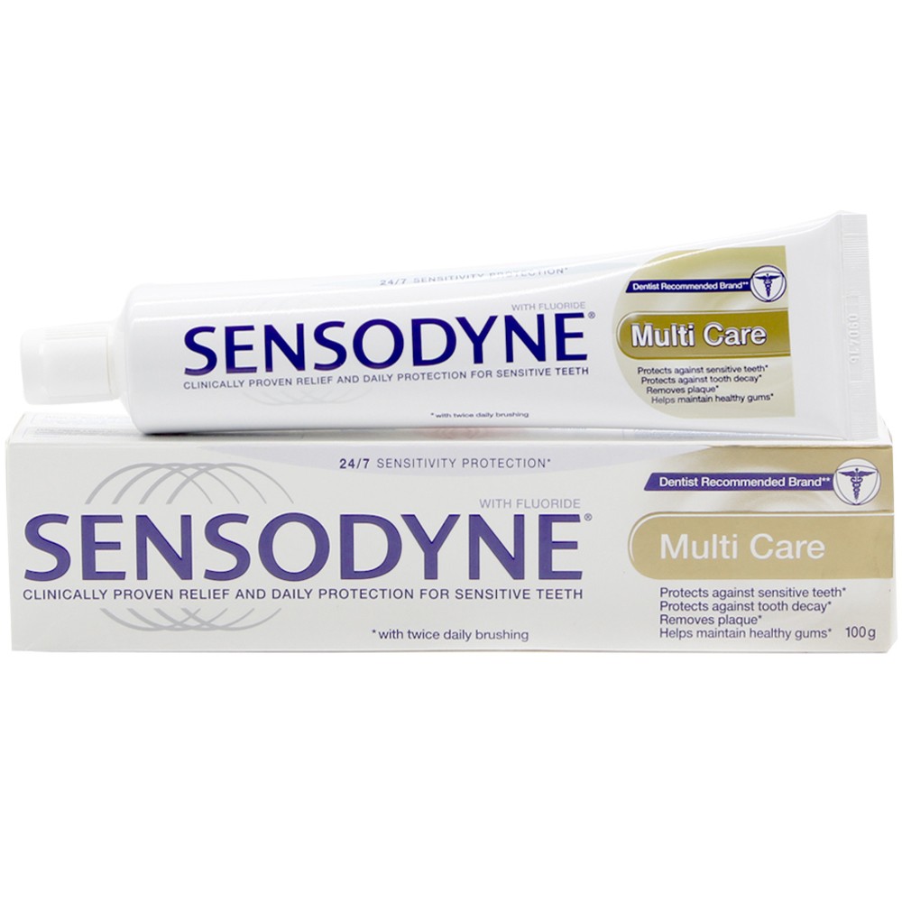 2 hộp kem đánh răng Sensodyne Multi Care 100g