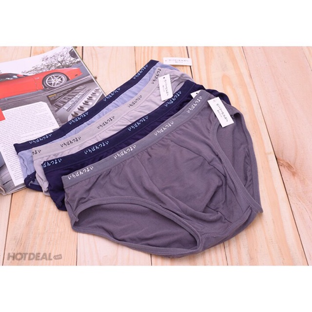 Hộp 5 quần sịp tam giác cotton