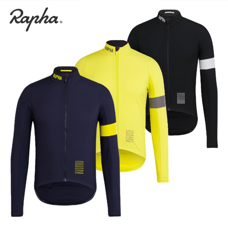 Áo thể thao mặc khi chạy xe đạp Rapha Pro 21ss tay dài thoáng khí nhanh khô cho nam