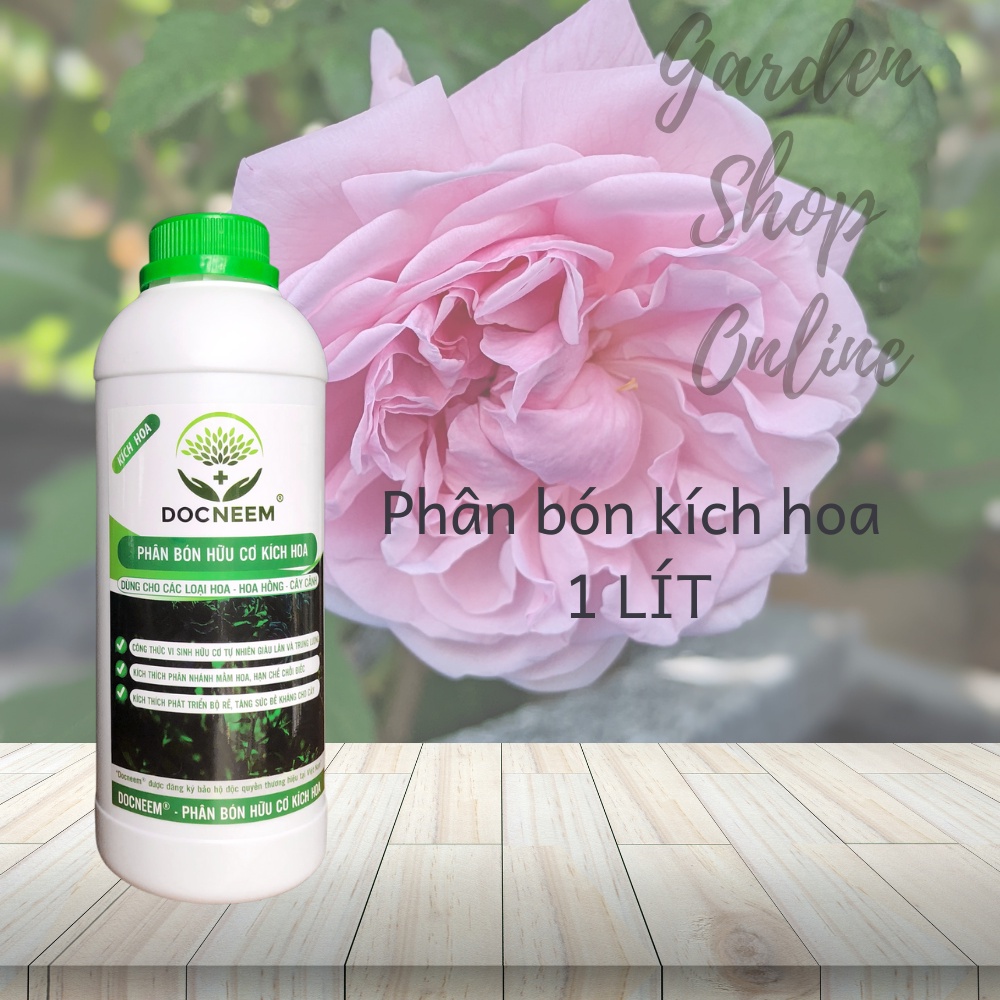 Phân bón cho hoa hồng Dịch chuối - Kích hoa - Đậu tương