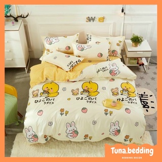 POLY THỎ VỊT VÀNG - Bộ chăn ga và vỏ gối