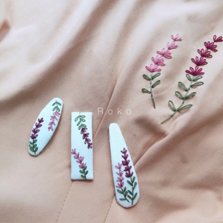 KẸP THÊU LAVENDER
