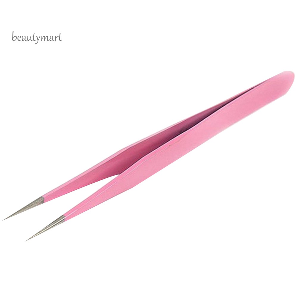 [Hàng mới về] Nhíp gắp lông mi bằng inox dễ dùng