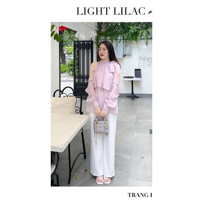 Áo rớt vai nhún ngực vừa lịch sự vừa bánh bèo- ANNA TOP
